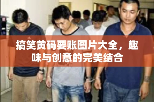 搞笑黄码要账图片大全，趣味与创意的完美结合