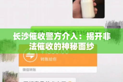 长沙催收警方介入：揭开非法催收的神秘面纱